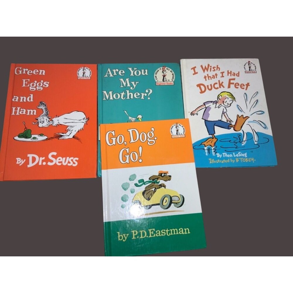 Dr Seuss I Can Read Beginner Books Set of 4